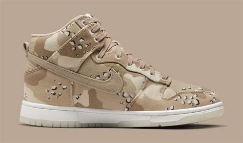 sb dunk high pro desert camo